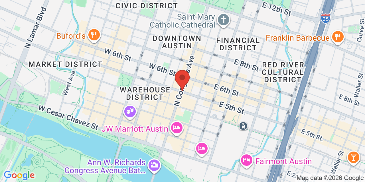 Map of austin